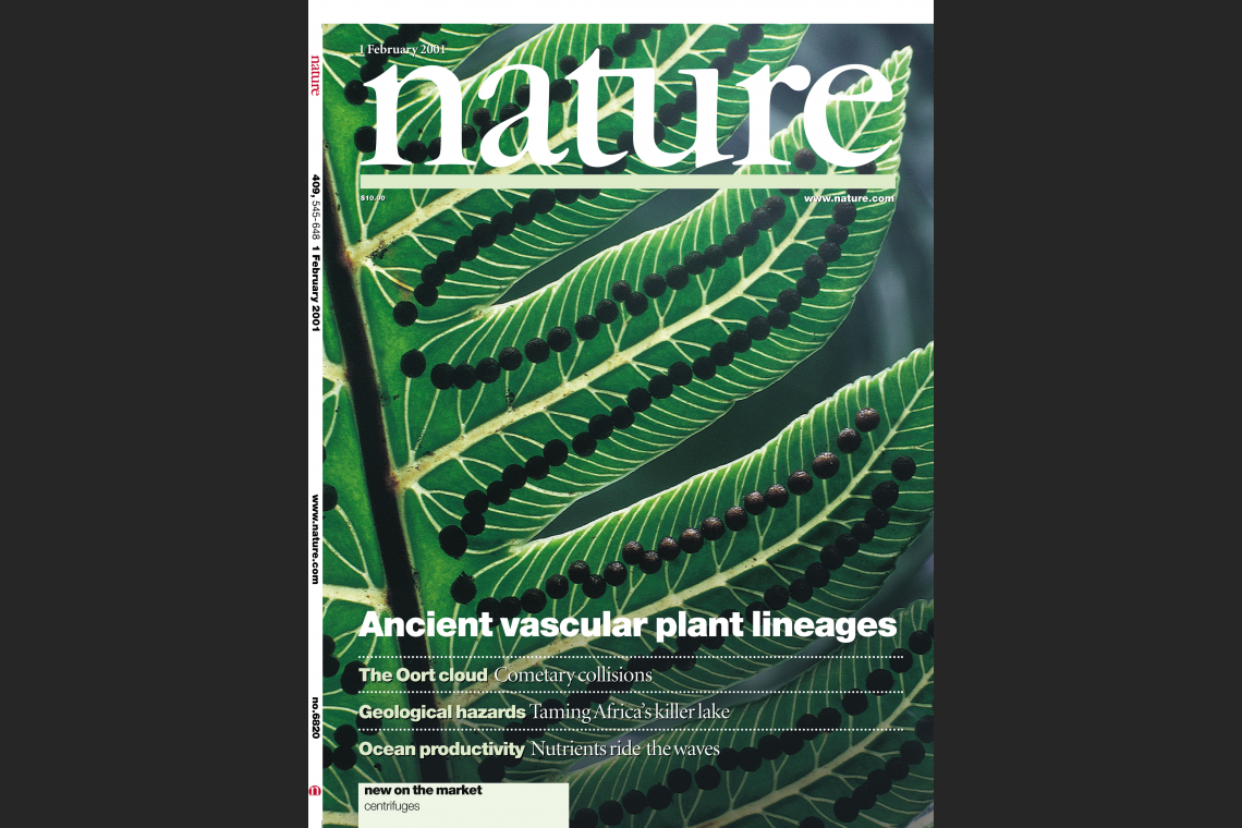 Nature 2011 magazine cover